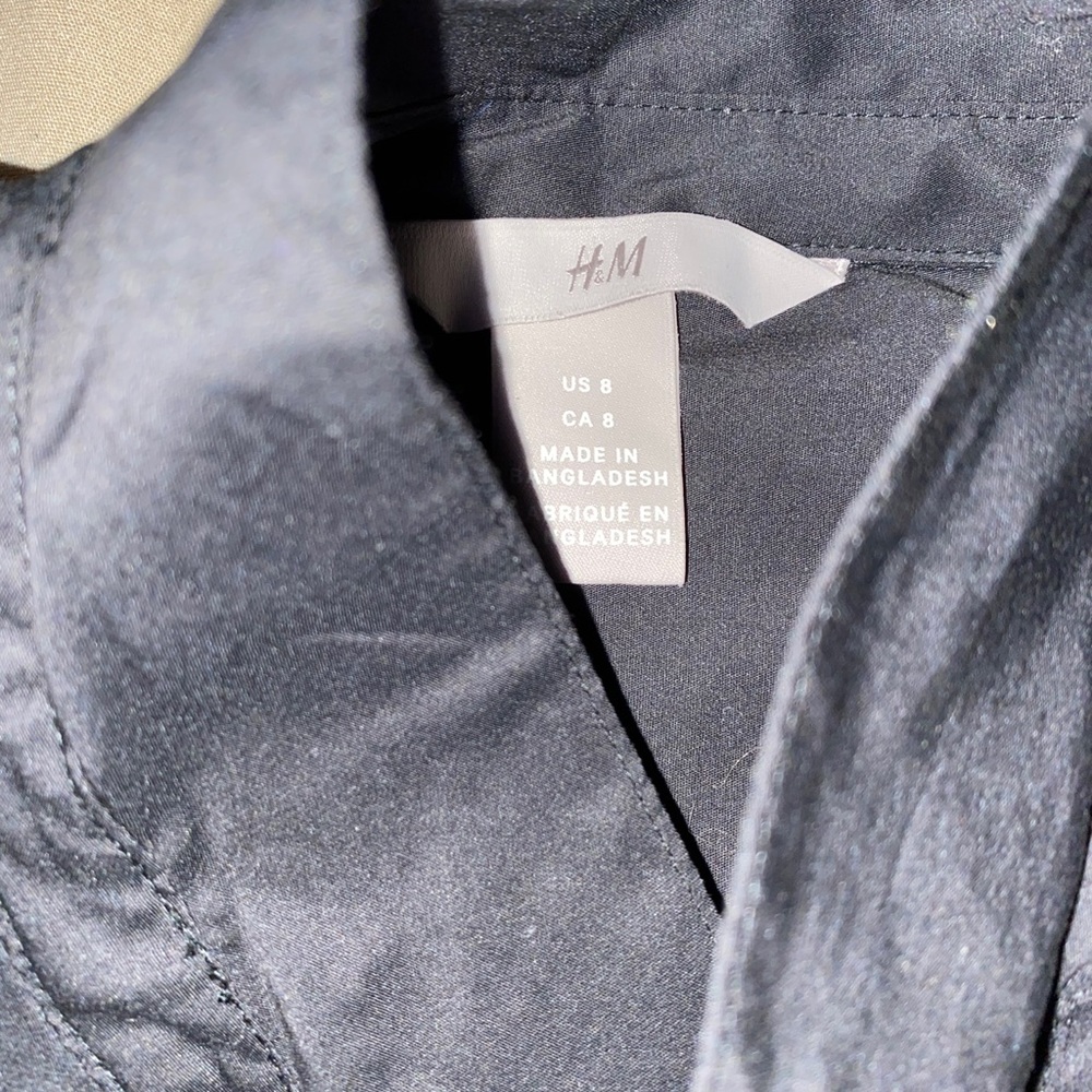 Black Button Up - Picture 2 of 3